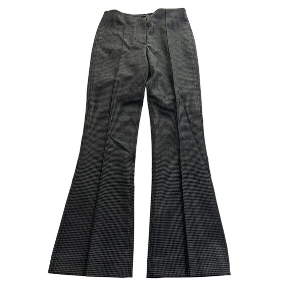 Helmut Lang Wool Blend Bootcut Flare Pants in Grey - Picture 1 of 5